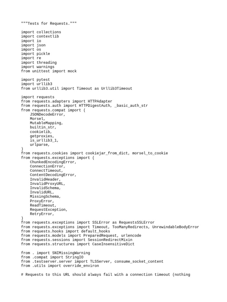 Request Testing with Pytest | PDF | Http Cookie | Internet Standards