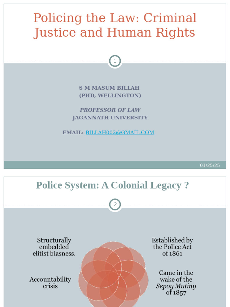 Human Rights, Police and Arrest Law in Bangladesh | PDF | Arrest ...