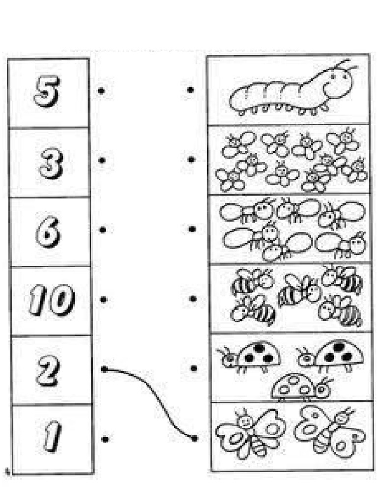 Worksheet for Kindergarteners PDF