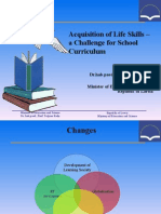„Acquisition of Life Skills – a Challenge for School Curriculum”