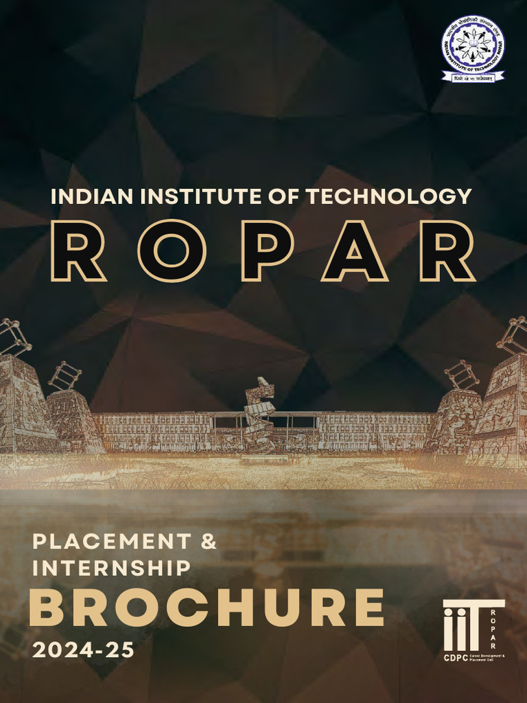 IIT Ropar Placement & Internship 2024-25 | PDF | Metallurgy | Engineering