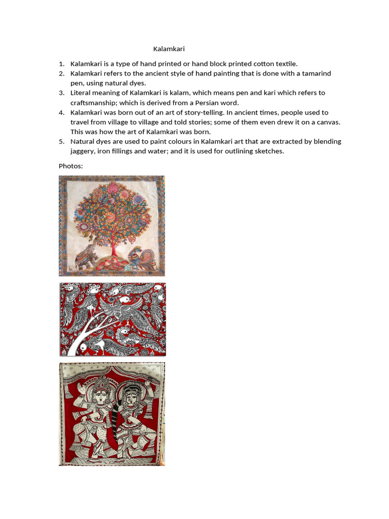 Kalamkari | PDF