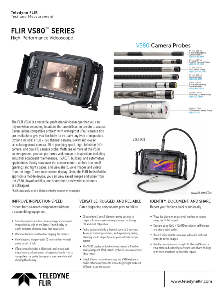 VS80-Series Datasheet | PDF | Hdmi | Camera
