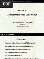 Leadership: Theory and Practice 9th Ed. | PDF | Leadership | Learning