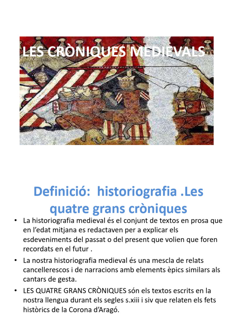 3 - Les Cròniques Medievals | PDF