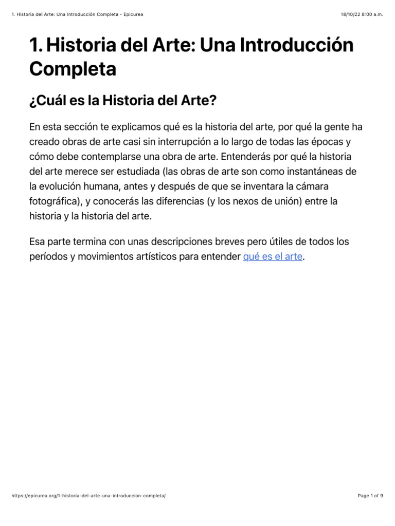 Introducción a la Historia del Arte | PDF | Renacimiento | imperio Romano