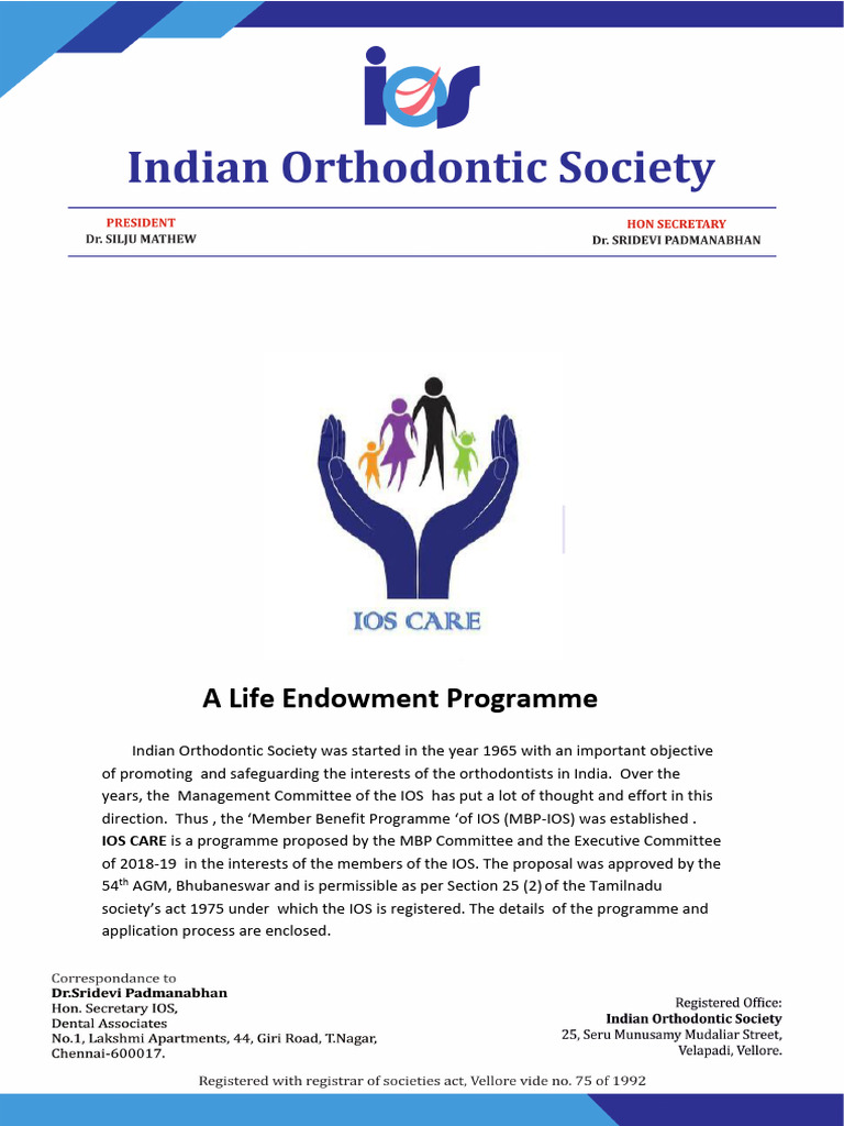 IOS Care: Life Endowment Program Details | PDF | Justice | Crime & Violence