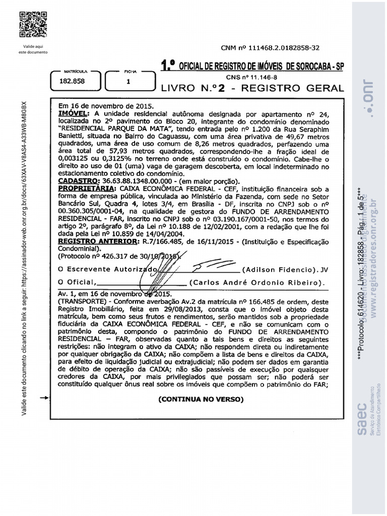 Valide Aqui Este Documento | PDF