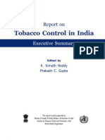 Report Tobacco Control India Executive Summary