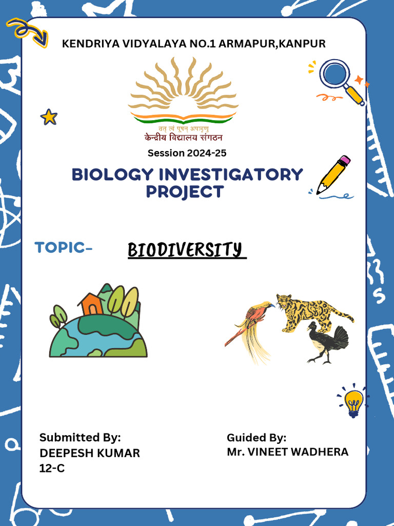 Biology Investigatory Project - 20250121 - 093218 - 0000 | PDF
