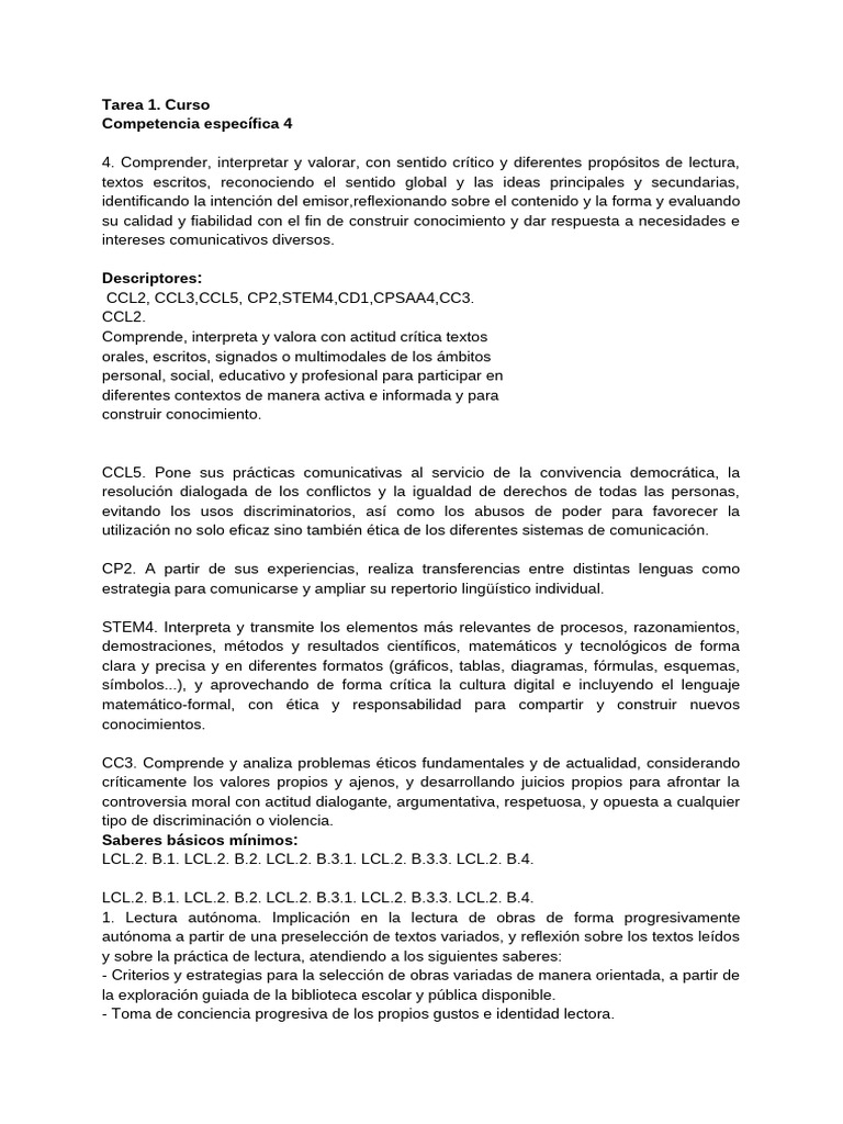 Situación de Aprendizaje - Díselo Con Versos | PDF | Conocimiento ...