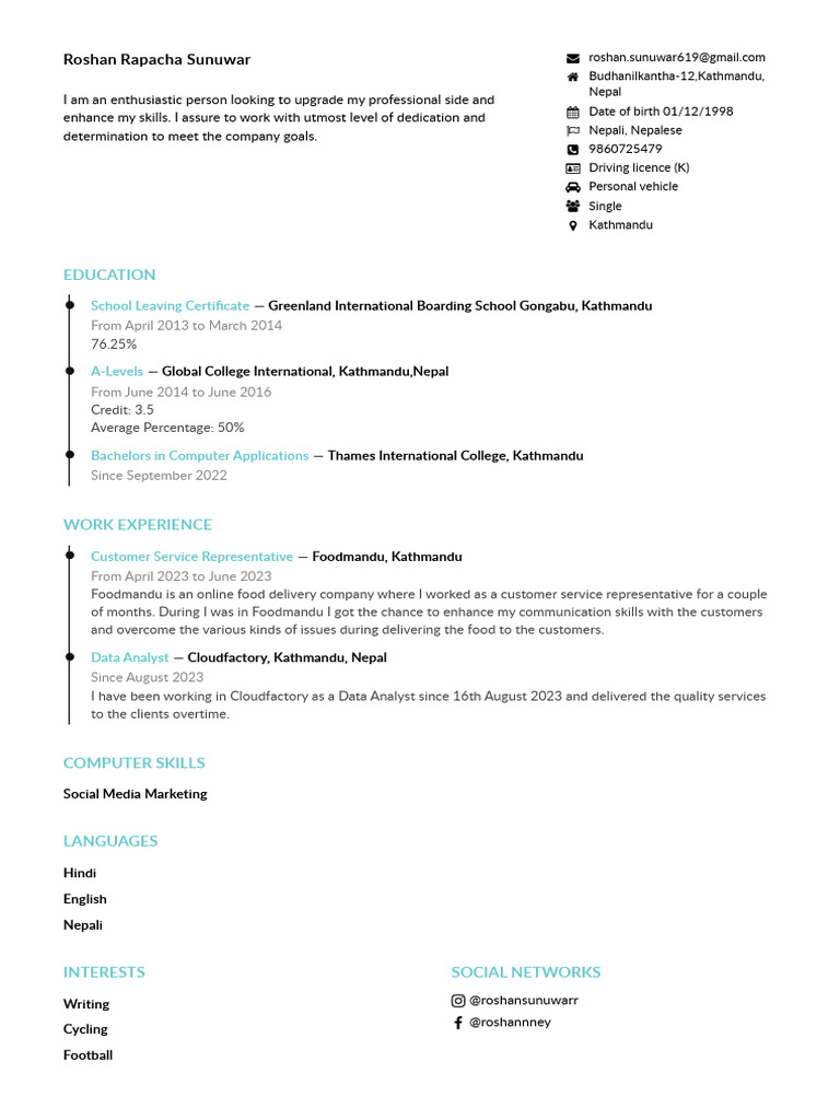 CV Updated | PDF