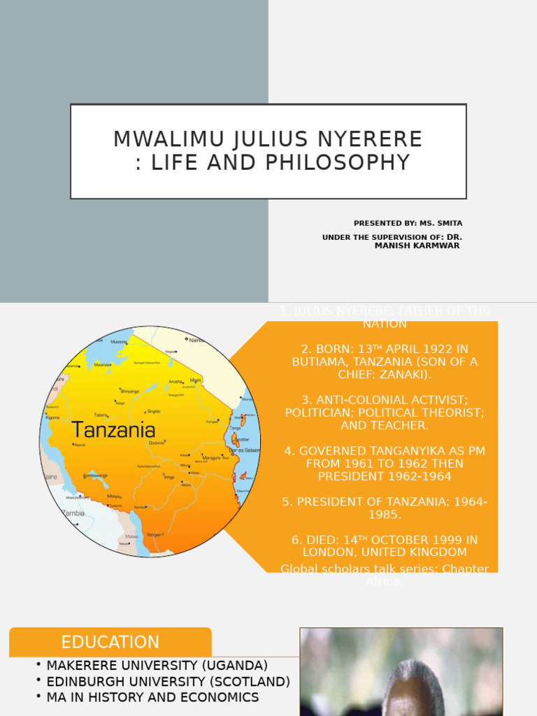 Ppt On Julius Nyerere Pdf Julius Nyerere Political Science