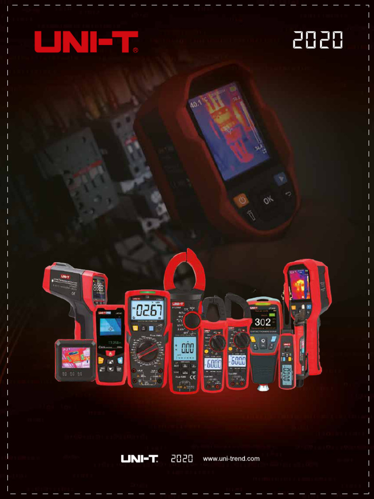 Uni-T Product Catalog | PDF | Power Supply | Measuring Instrument