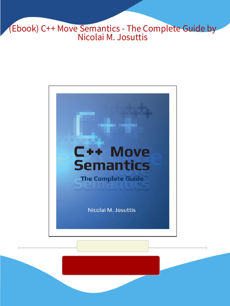 [FREE PDF sample] (Ebook) C++ Move Semantics - The Complete Guide by ...