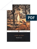 Paradise Lost by John Milton Book I Summary