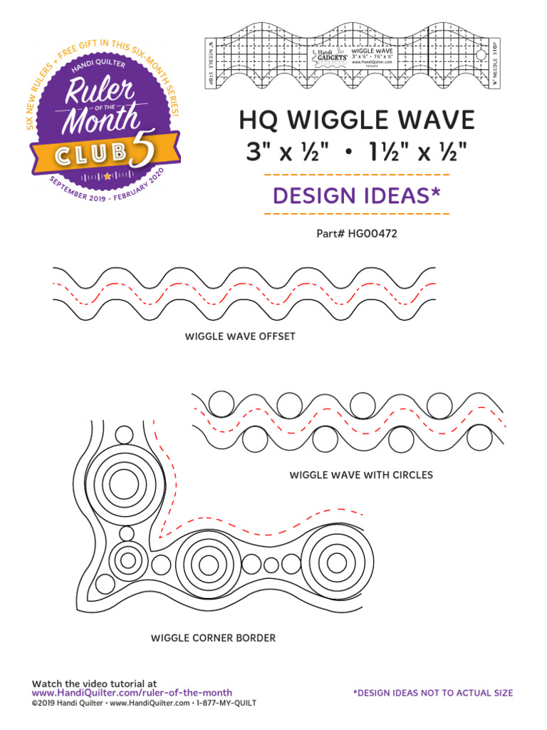 HQ Wiggle Wave Ruler Design Ideas | PDF
