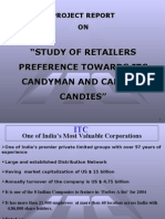 study of retailers preference towards itc candyman and candico candies