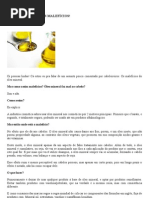 ÓLEO MINERAL E SEUS MALEFÍCIOS
