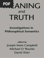 Wright, Crispin - Realism, Meaning and Truth | PDF
