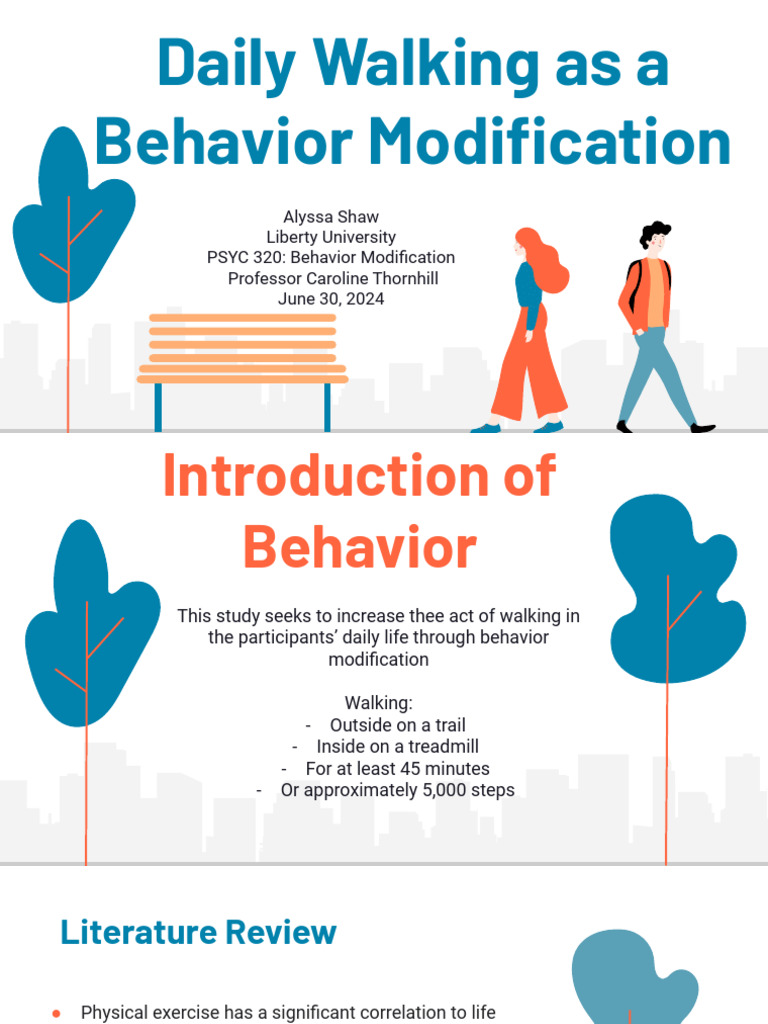 Shaw,A. Behavior Modification_ Powerpoint Project | PDF | Mood ...