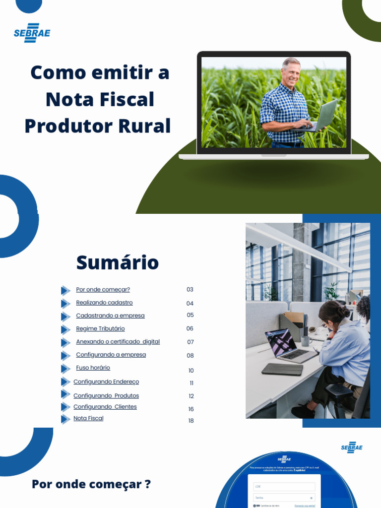 Como Emitir Nota Fiscal Produtor Rural | PDF | Recibo