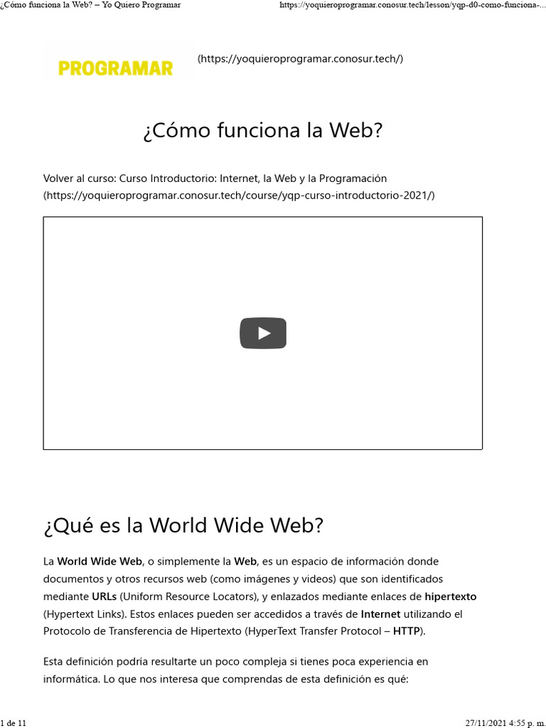 03_como_funciona_la_web | PDF | Red mundial | Internet y web