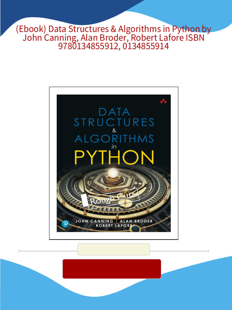 (Ebook) Data Structures & Algorithms in Python by John Canning, Alan ...