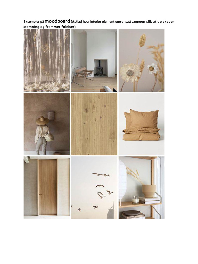 Moodboard Eksempler | PDF