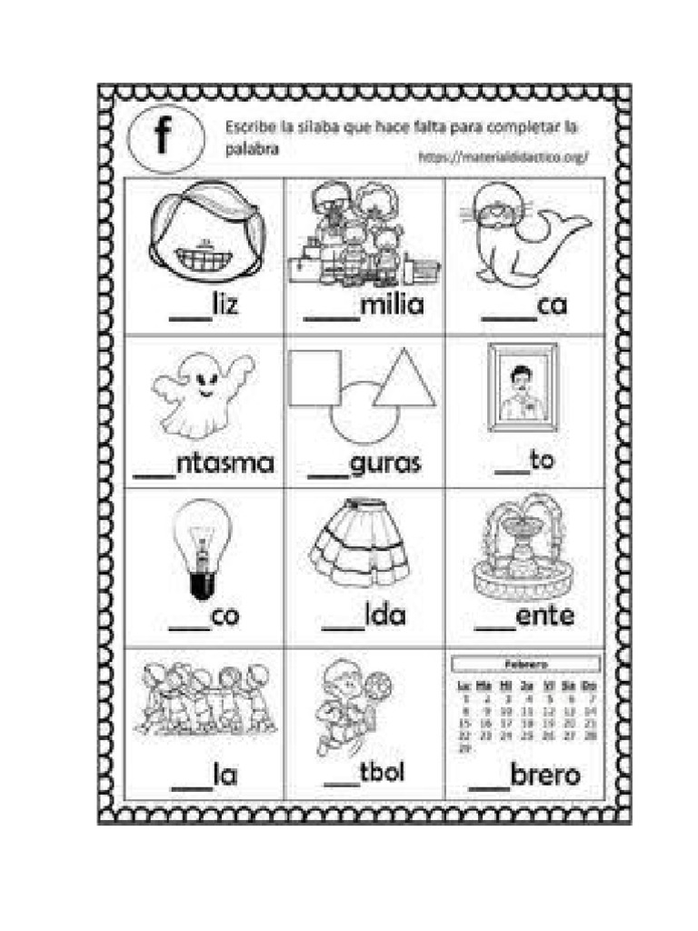Silaba F | PDF