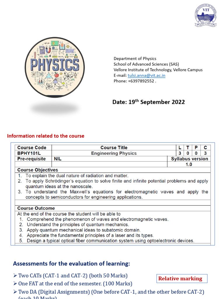 Class 11 Engineering Physics Overview | PDF | Waves | Frequency