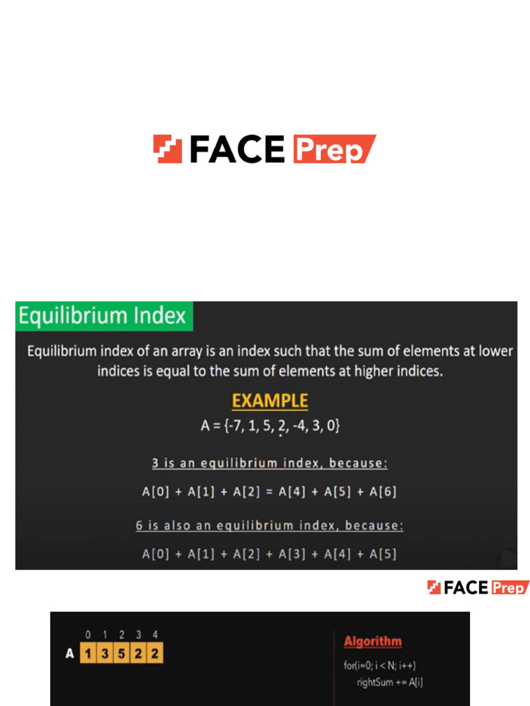 Max Equilibrium Sum in Java | PDF
