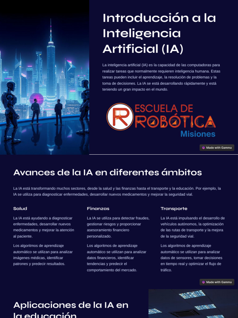 Impacto de la IA en la Educación | PDF | Inteligencia artificial ...