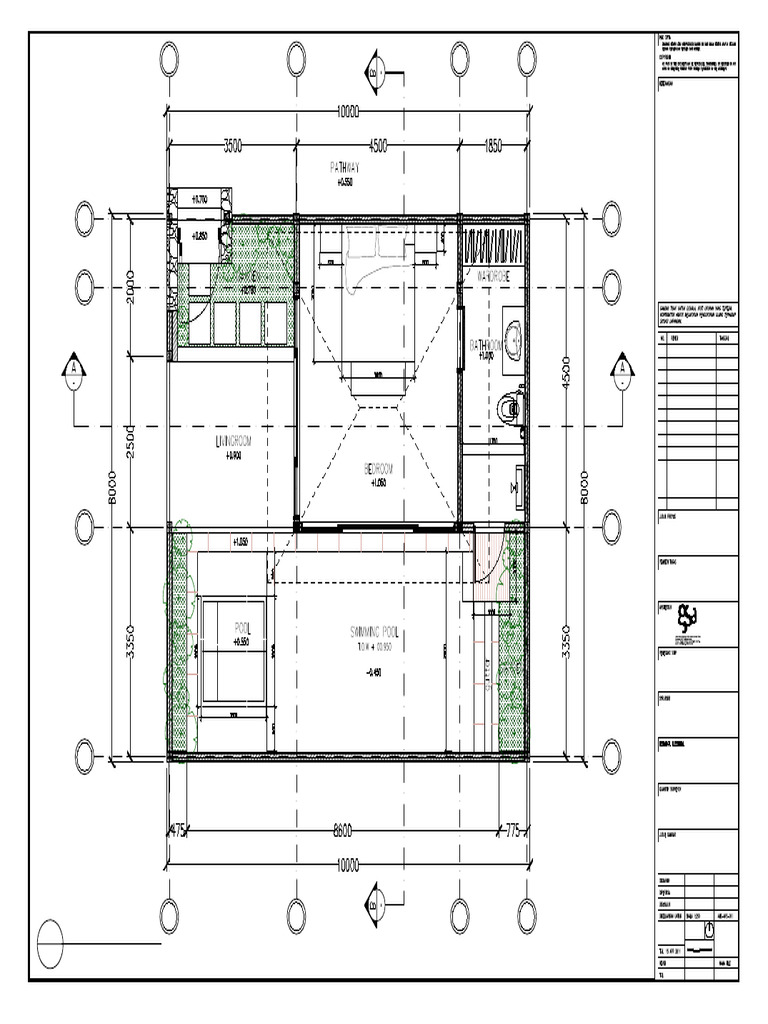 1 Bedroom Villa Layout Plan | PDF