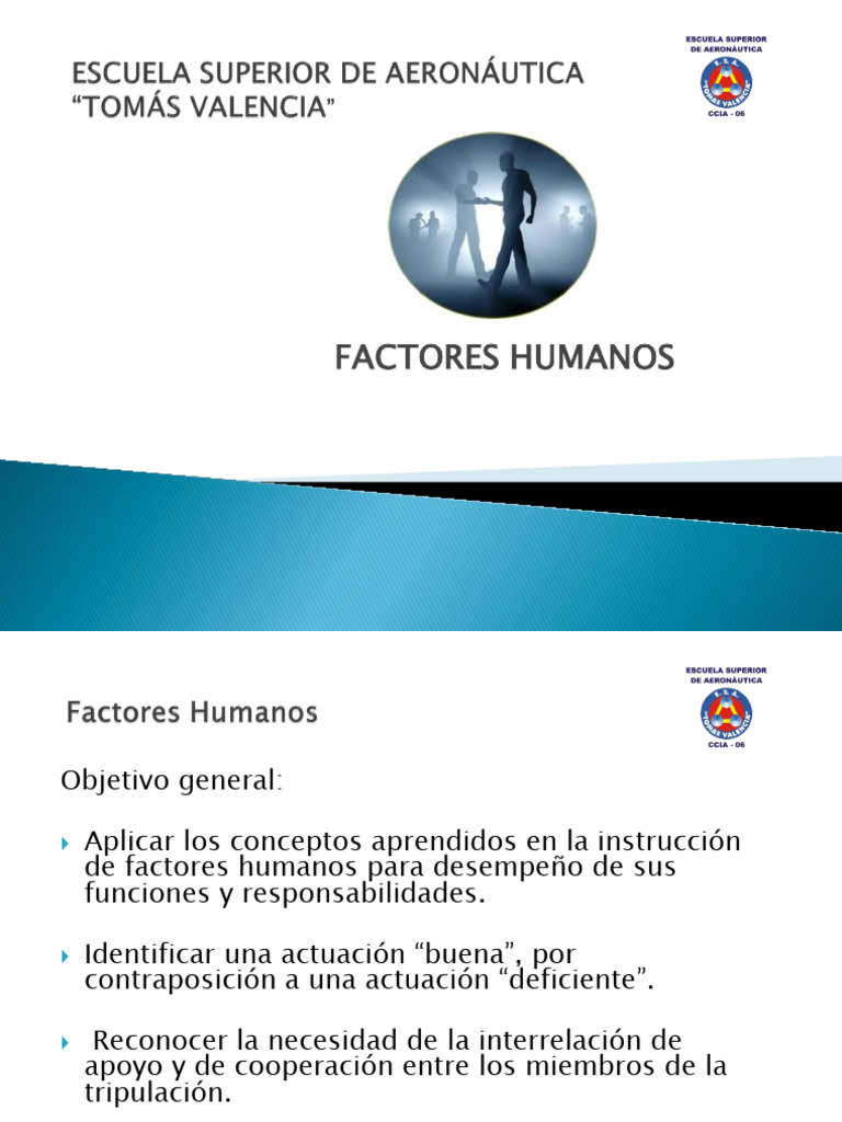 Complacencia y Factores Humanos en Trabajo | PDF | Conciencia de la ...