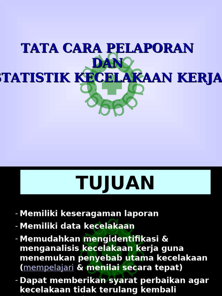 Pelaporan Kecelakaan Kerja Pdf