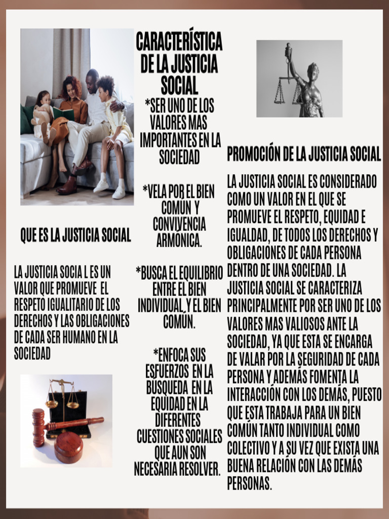 Fomentando la Justicia Social en la Comunidad | PDF | Justicia social ...