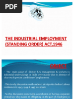 Indusrial Employment WSA