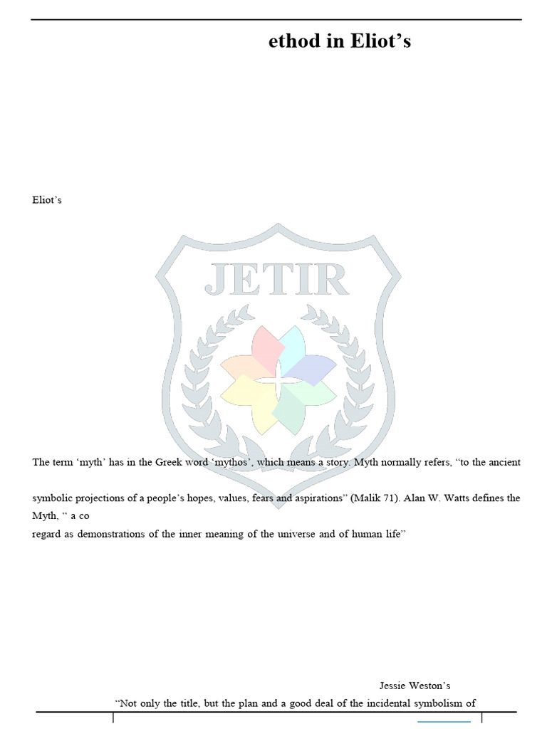 research-ideas-pdf-t-s-eliot