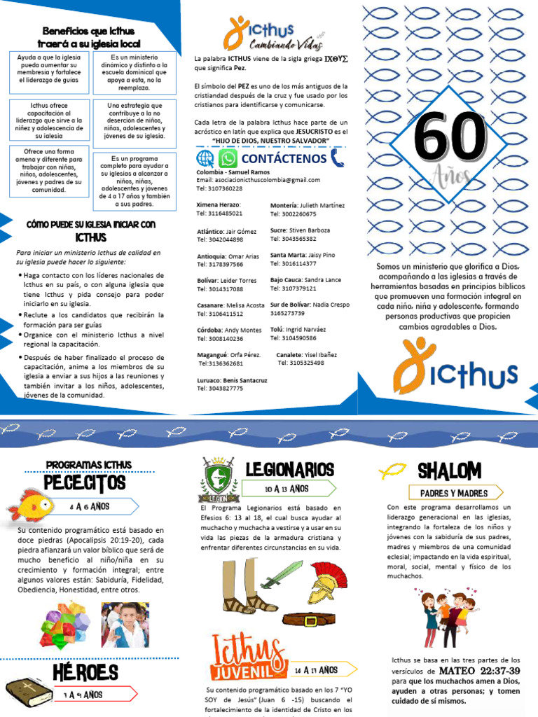 Beneficios del Programa Icthus en Iglesias | PDF | Iglesia cristiana ...