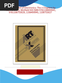 Download Full (Ebook) The Art of Electronics: The x Chapters by Paul Horowitz, Winfield Hill ISBN 9781108499941, 9781108753029, 1108499945, 1108753027 PDF All Chapters