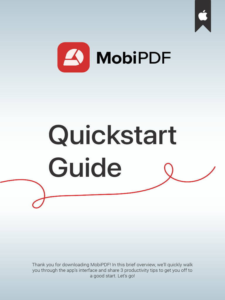 MobiPDF Quickstart Guide | PDF | Computing | Software