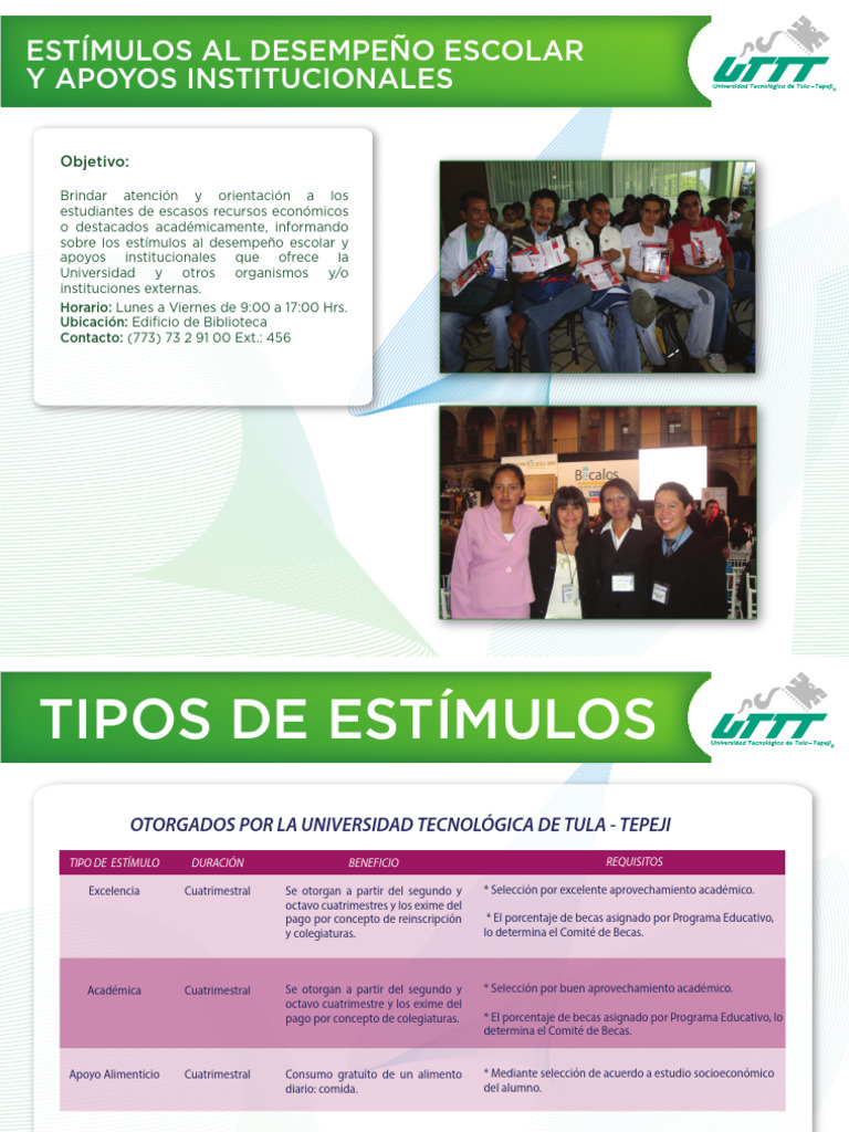 Estímulos y Becas para Estudiantes | PDF