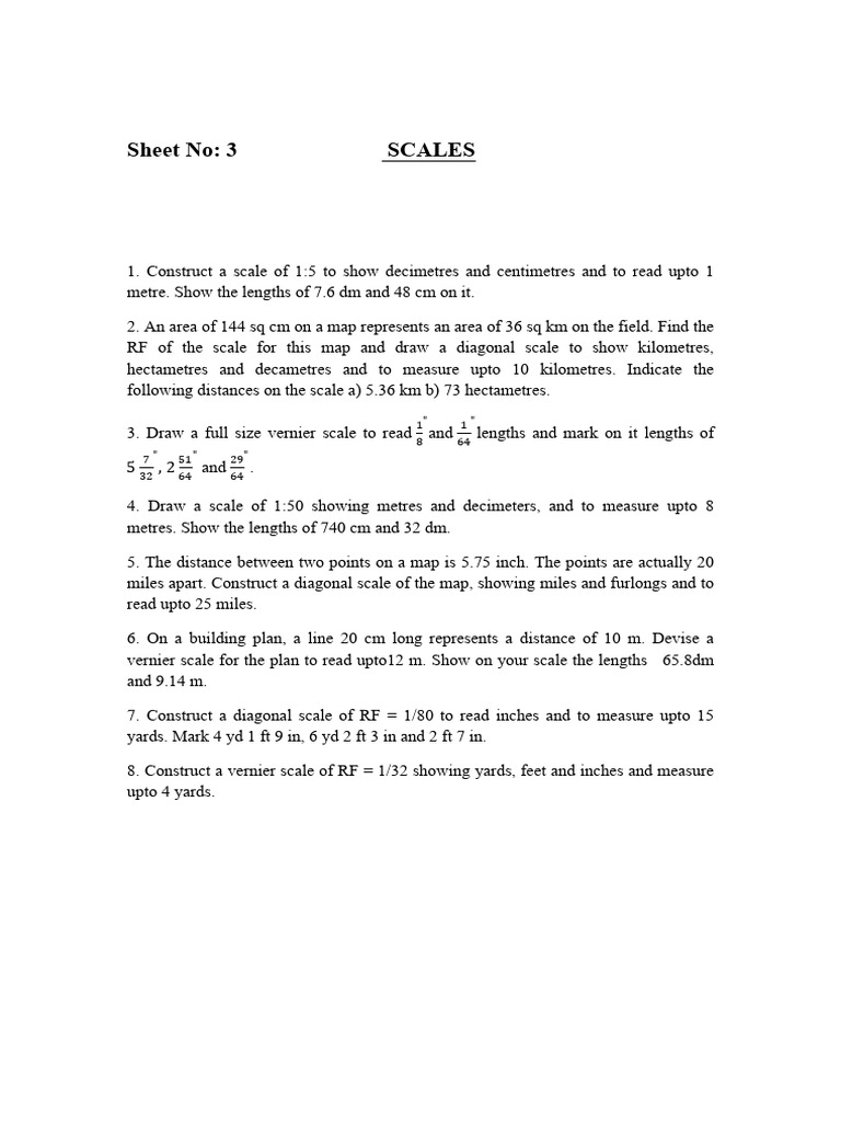 Scales | PDF