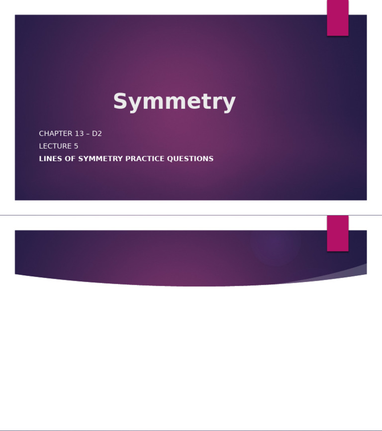 Symmetry O2 5 | PDF