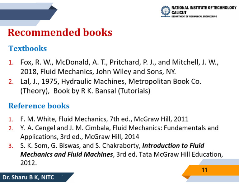 ME1211E-Recommended Books | PDF