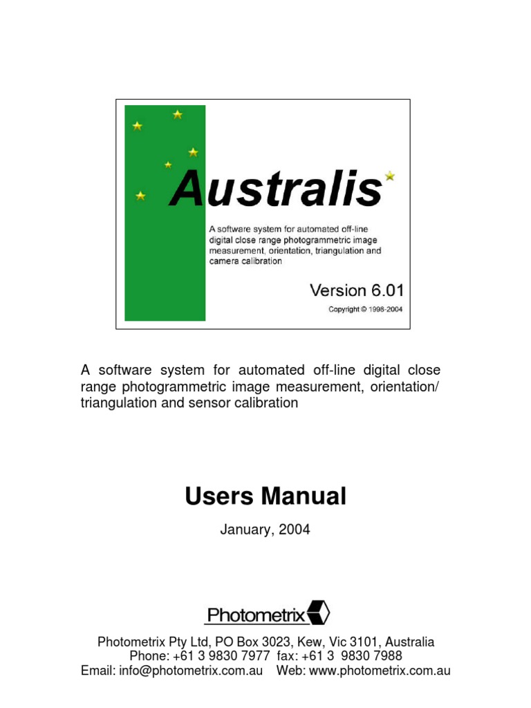 Automated Photogrammetric Software Guide | PDF | Icon (Computing ...