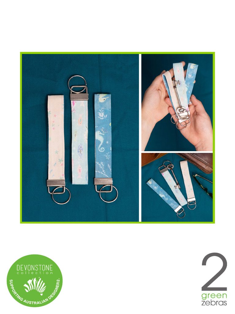Key Fob Sewing Instructions & Fabric Guide | PDF