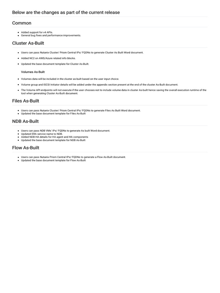 Release Notes | PDF