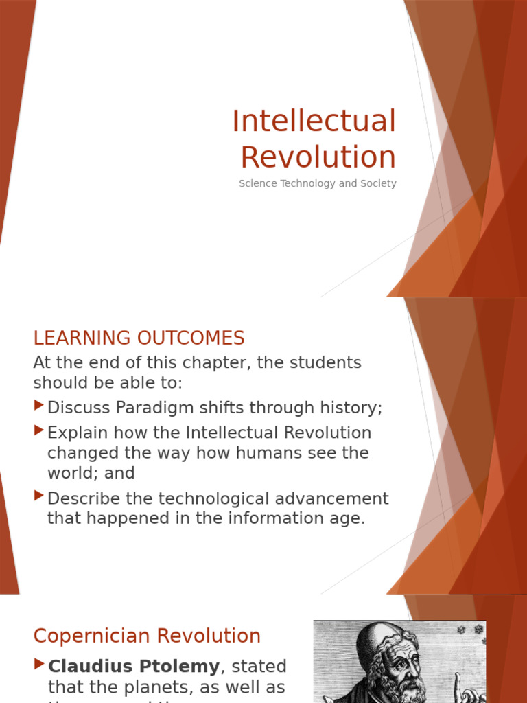 Intellectual Revolutions in Science and Society | PDF | Id | Heliocentrism